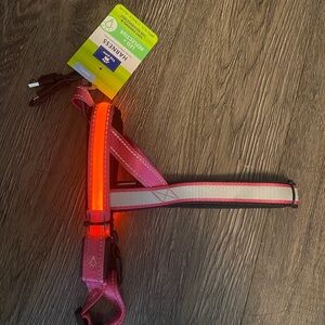 Top Paws Small Rechargeable LED reflective dog Harmess